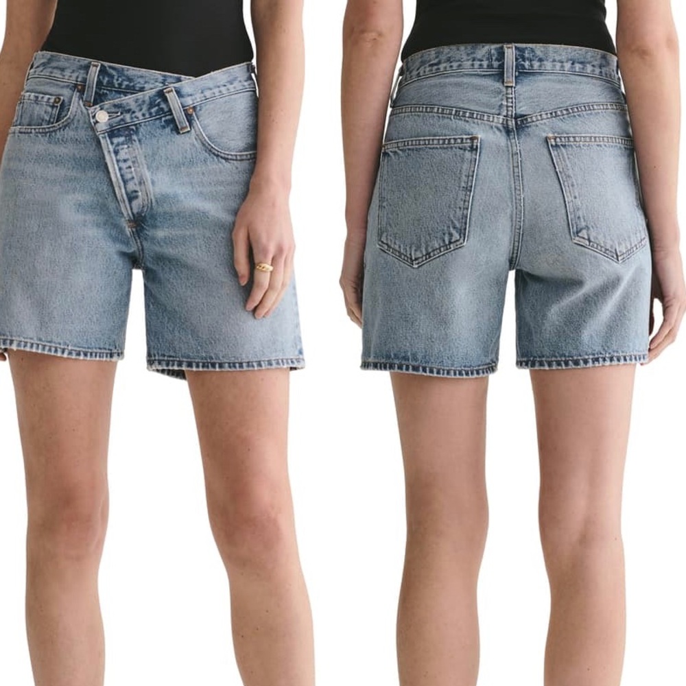 Agolde Criss Cross Short
